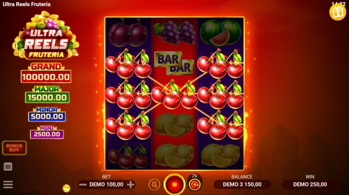 Ultra Reels Fruteria - combinación de cerezas